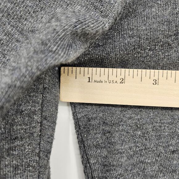 Pj‎ Paul Jones Cardigan Sweater Mens Large Collar Gray Long Sleeve Casual Preppy - Picture 7 of 10
